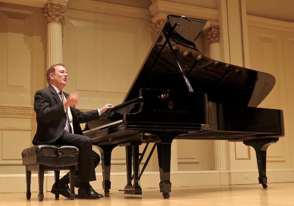 Richard Dowling Performs Joplin At Carnegie Hall